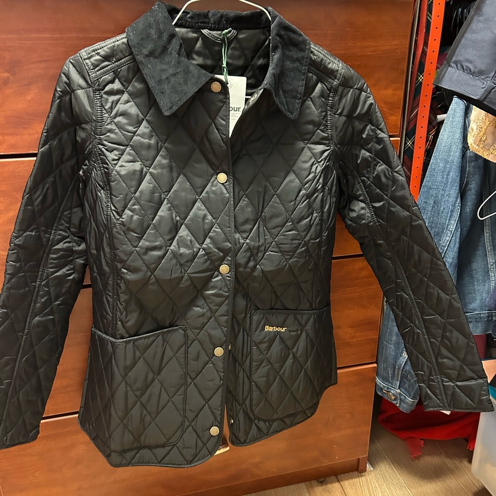 Barbour Women's Black Annandale Quilted Jacket